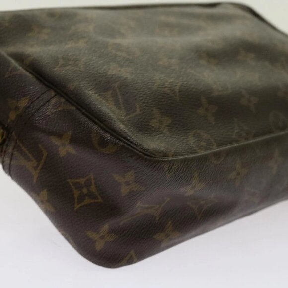LOUIS VUITTON Monogram Trousse Toilette 28 Clutch Bag M47522 LV Auth 69810 - Picture 15 of 16